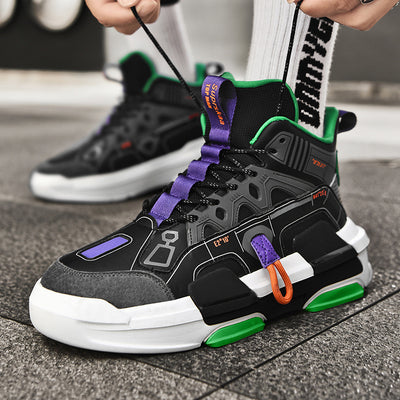 Vionnet High-Top Trend Sneakers
