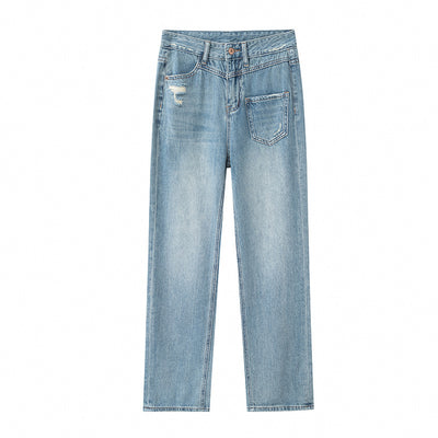 Vionnet Dreamy Drape Straight Jeans