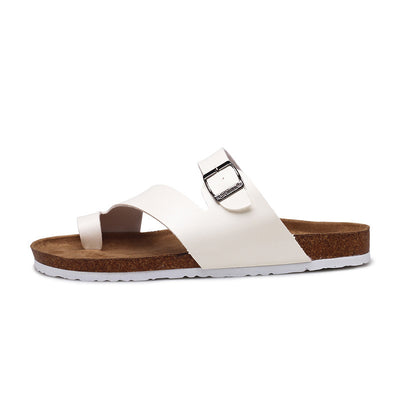Fashion Couple Cork Slippers
