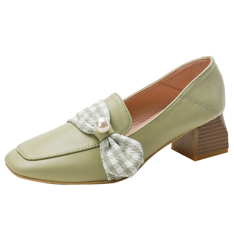 Vionnet British Chunky Leather Loafers