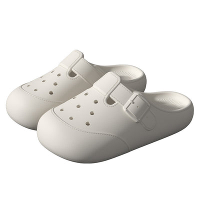 Vionnet Buckle Baotou Clogs