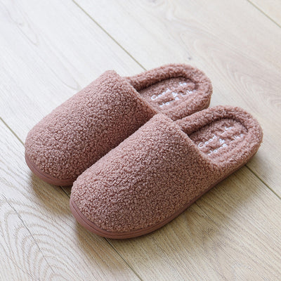 Winter cotton slippers