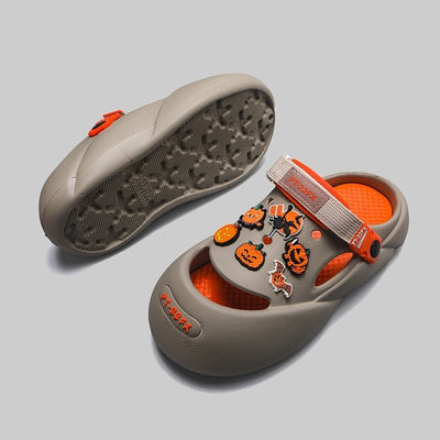 Vionnet Coastal Baotou Hole Clogs
