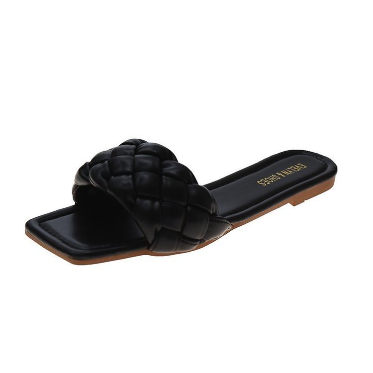 Vionnet Woven Candy Flat Slippers