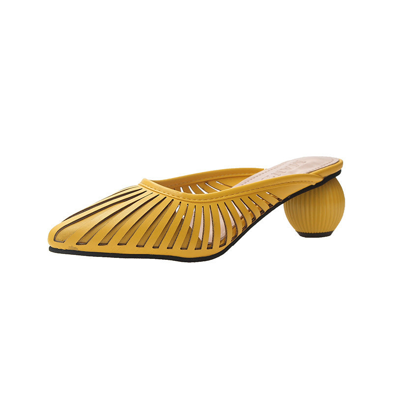Summer New Designer Slippers Women Mules Shoes
