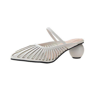 Summer New Designer Slippers Women Mules Shoes
