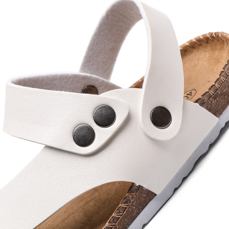 Vionnet Cork Beach Flip Flops