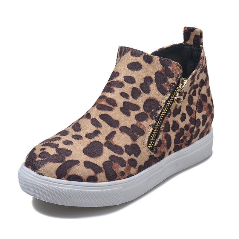 Vionnet Leopard High-Top Loafers