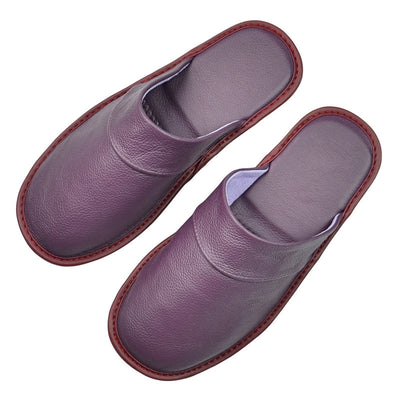 Unisex Cuir Baotou Slipper