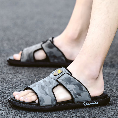 Vionnet Soft Leather Non-Slip Flip-Flops