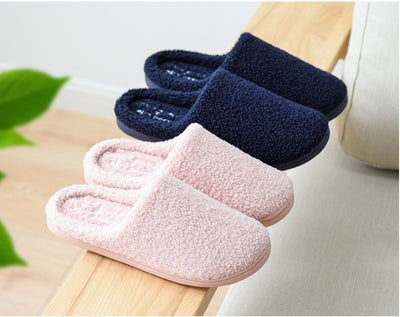 Winter cotton slippers