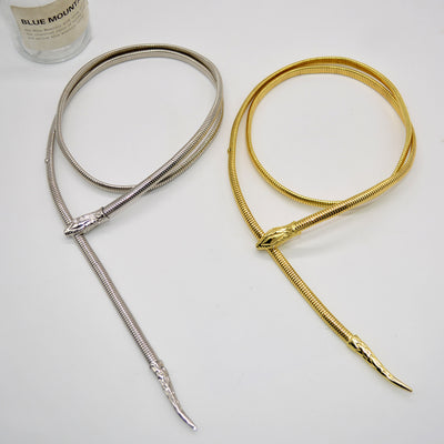 Vionnet Serpent Metal Waist Chain