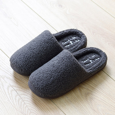 Winter cotton slippers