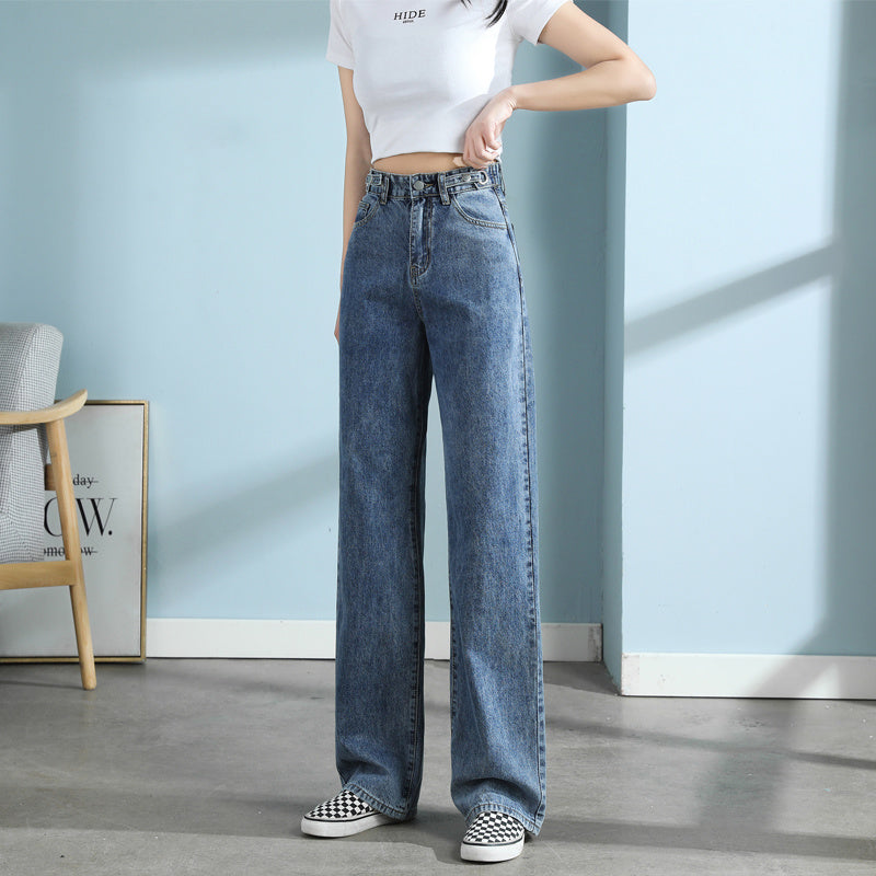 Vionnet Dreamy Drape Wide-Leg Jeans