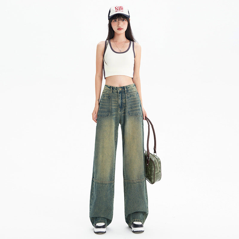 Vionnet Dreamy Drape Stitched Jeans
