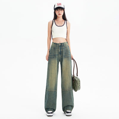 Vionnet Dreamy Drape Stitched Jeans