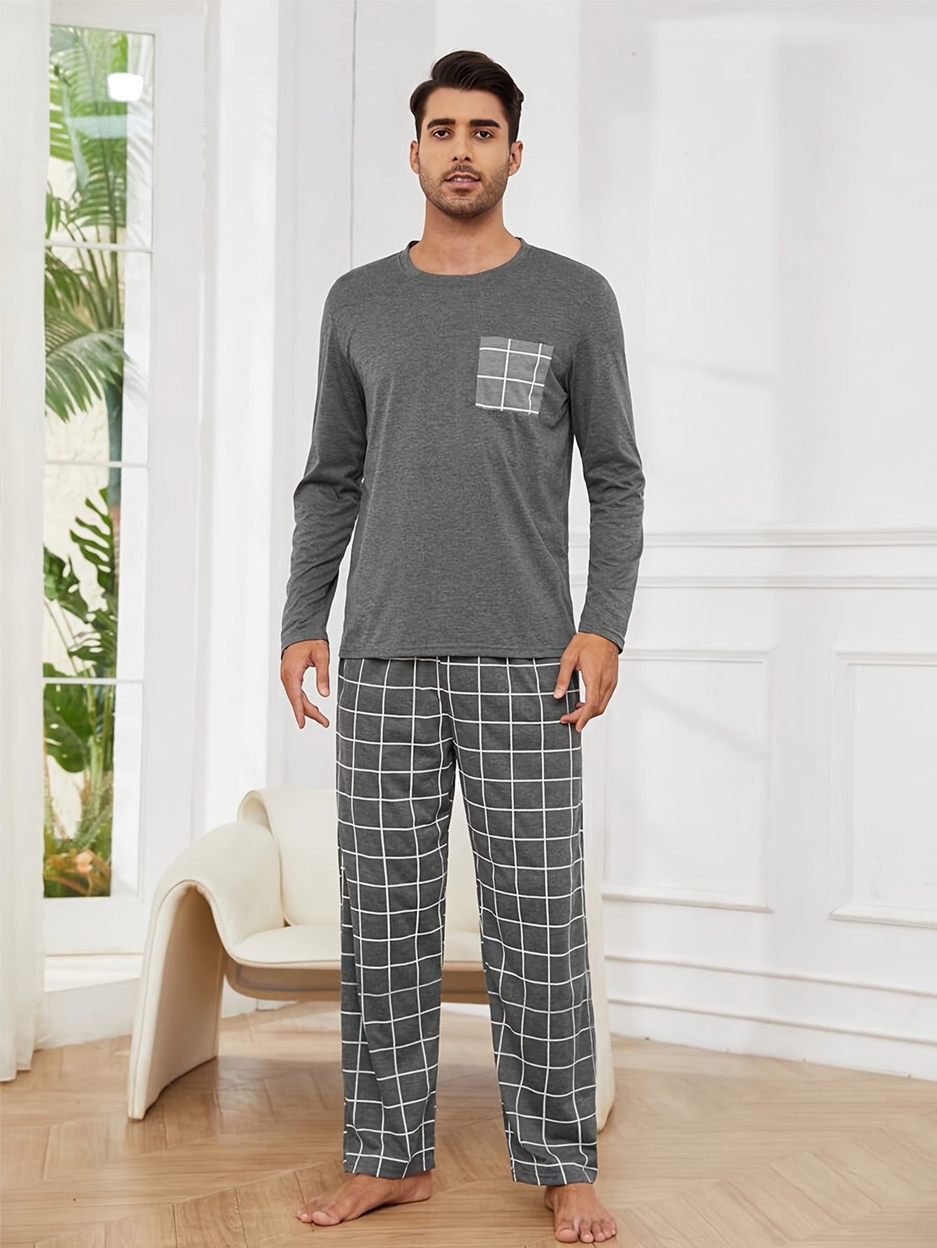 Vionnet Polyester Lounge Pajama Set