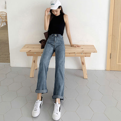 Vionnet Dreamy Drape Wide-Leg Jeans