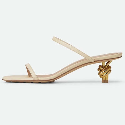 Fashion Temperament Open Toe Slippers Women