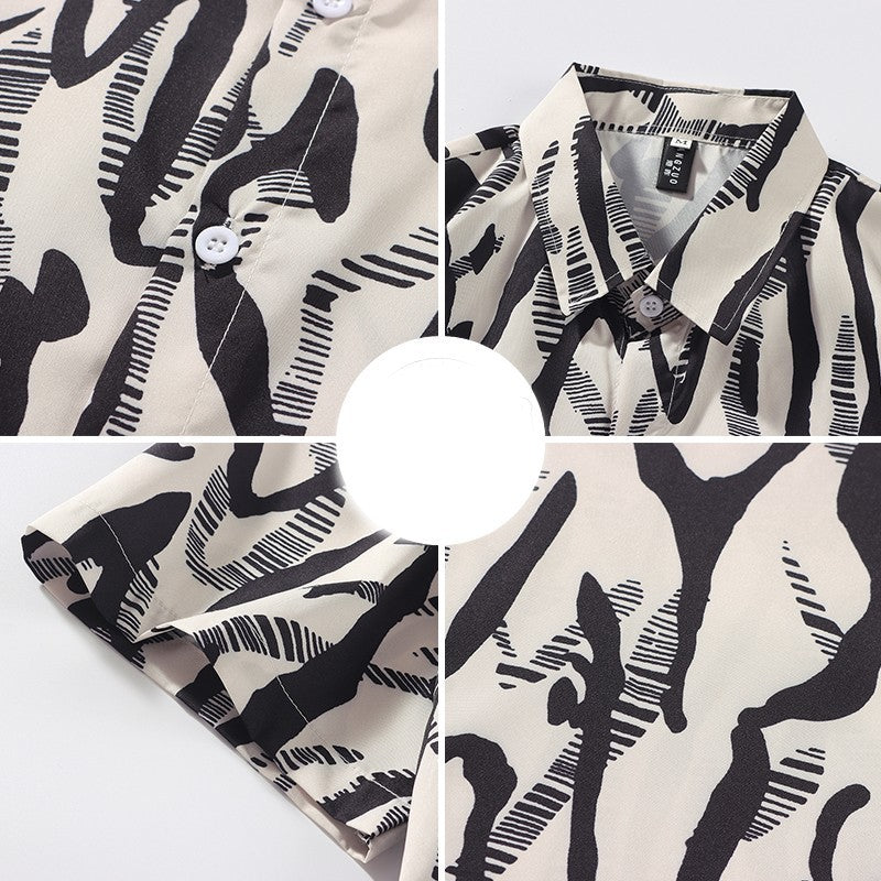 Velasca Coastal PU Printed Shirt