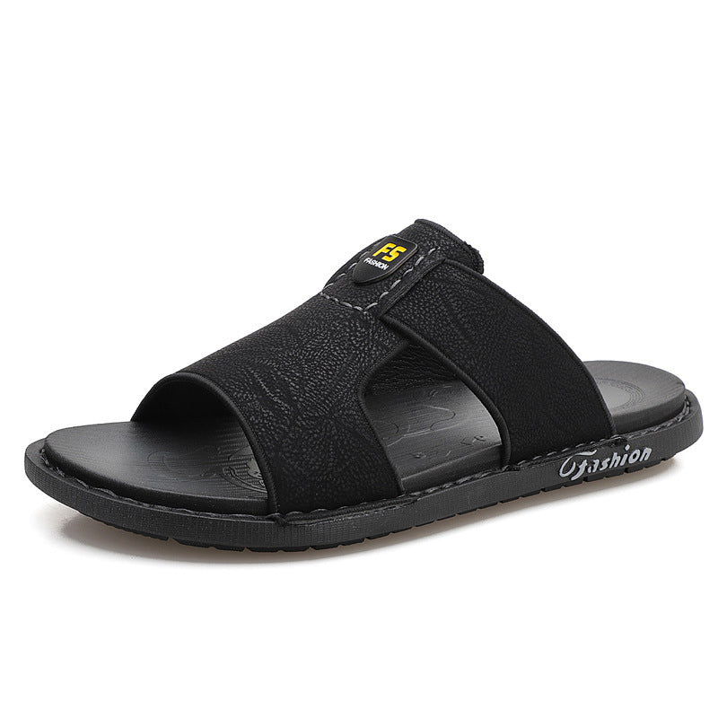 Vionnet Soft Leather Non-Slip Flip-Flops