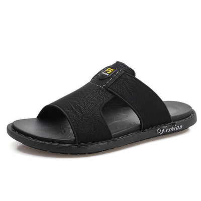 Vionnet Soft Leather Non-Slip Flip-Flops