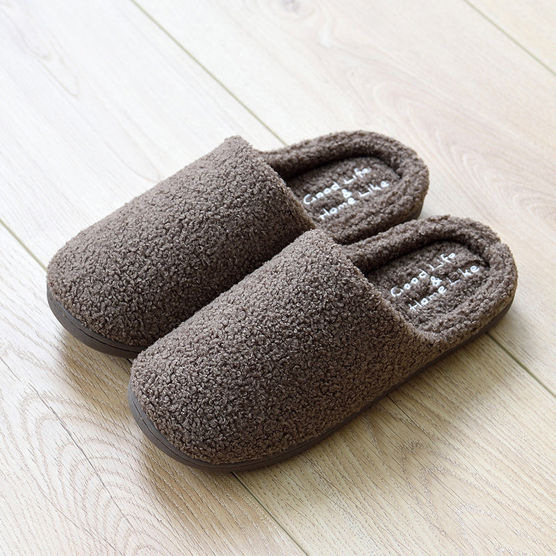 Winter cotton slippers