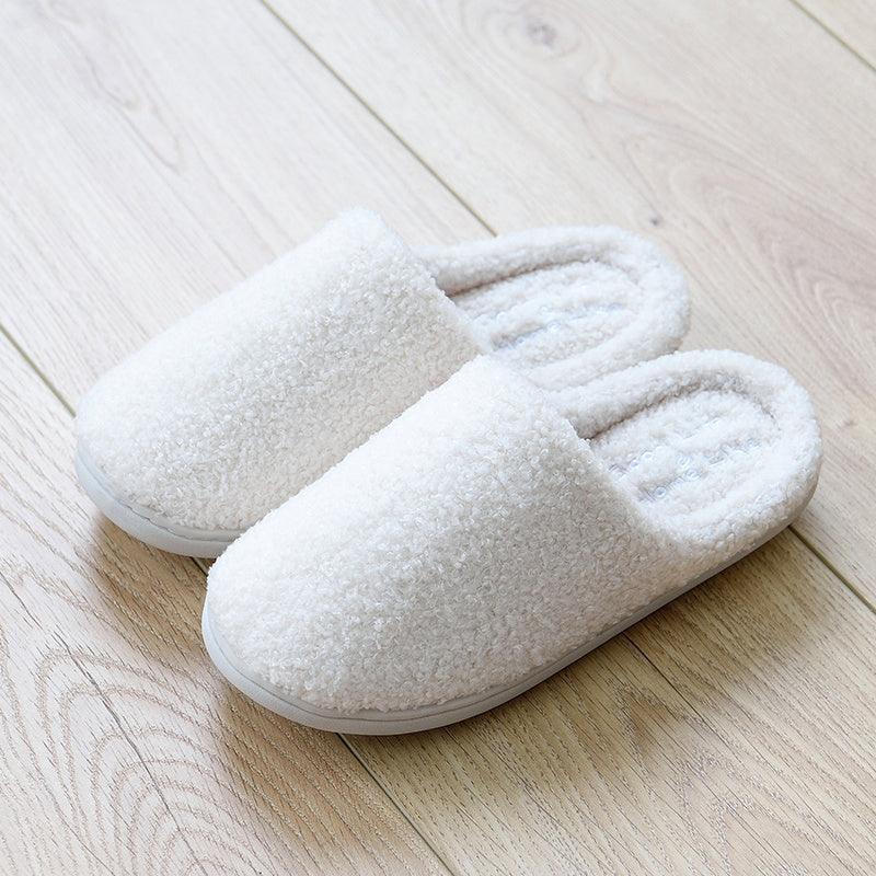 Winter cotton slippers