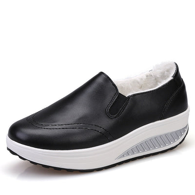 Vionnet White Leather Loafers