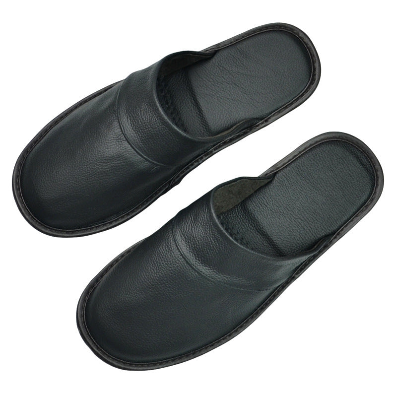 Unisex Cuir Baotou Slipper