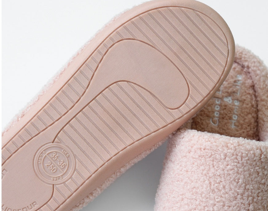 Winter cotton slippers