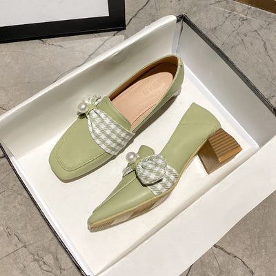 Vionnet British Chunky Leather Loafers