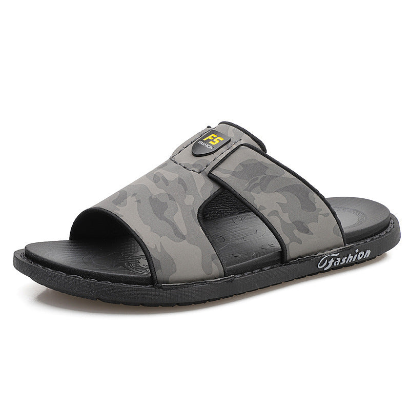 Vionnet Soft Leather Non-Slip Flip-Flops