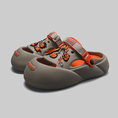 Vionnet Coastal Baotou Hole Clogs