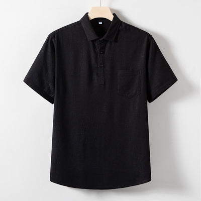 Vionnet Linen Lapel Tee