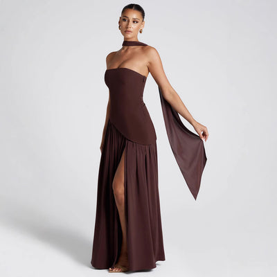 Velasca Color-Block Tube Dress