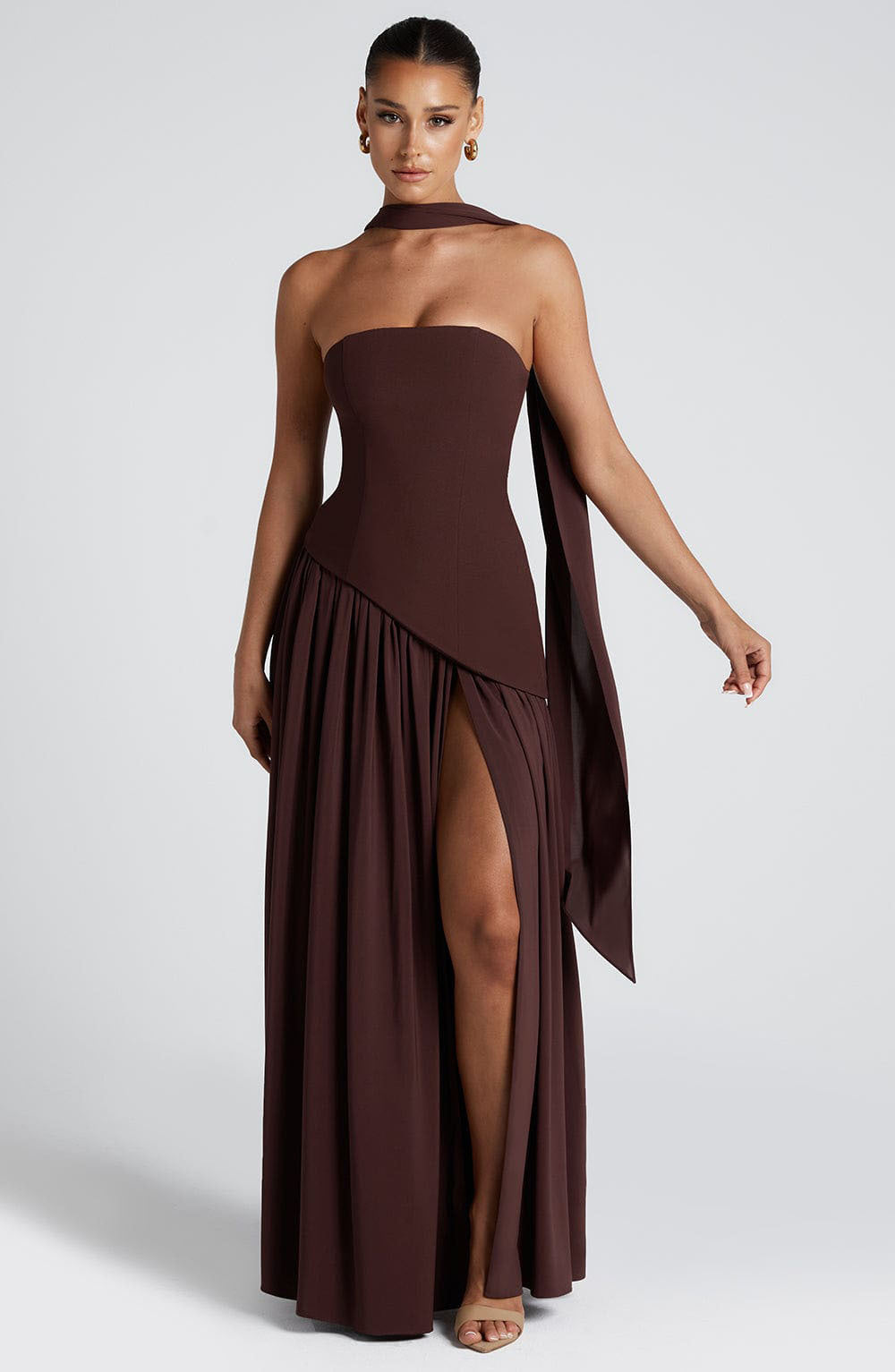 Velasca Color-Block Tube Dress