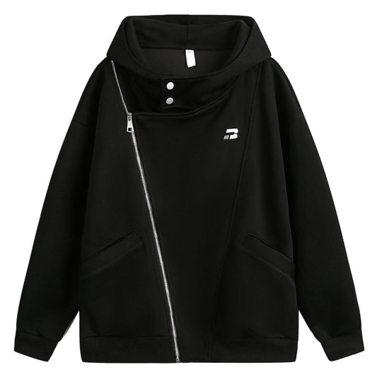 Velasca Zipper Hooded Sweater