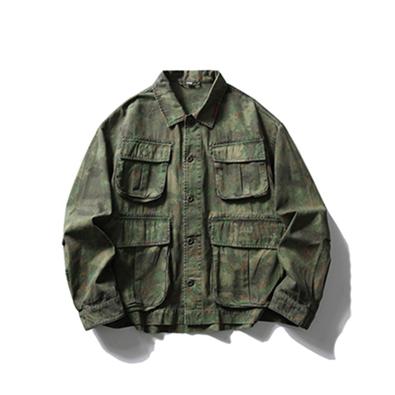 Men's Camo Tie-Dye Jacket