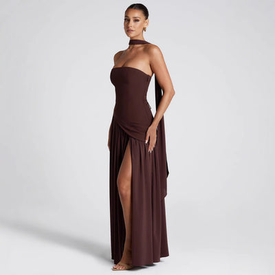 Velasca Color-Block Tube Dress