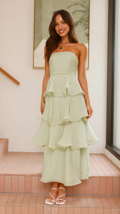 Vionnet Backless Cake Dress