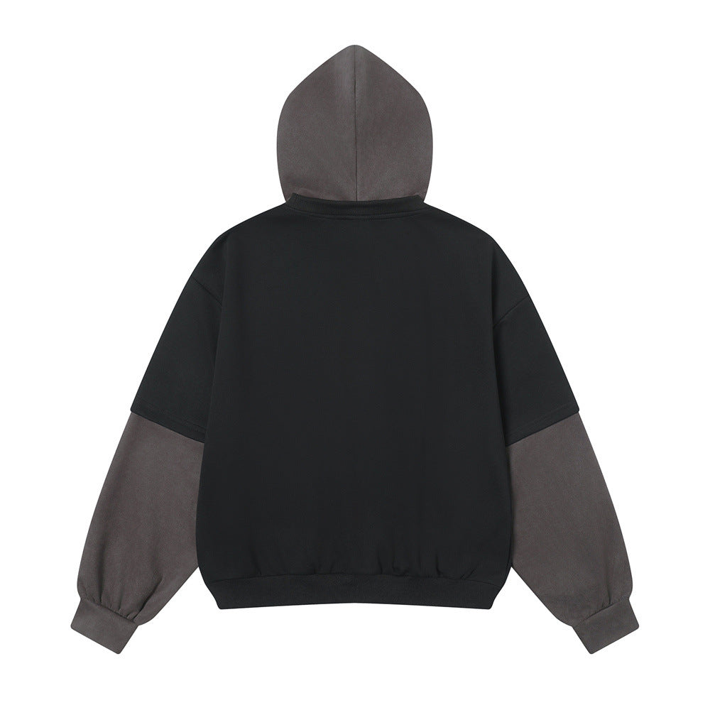Velasca Patchwork Print Hoodie
