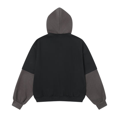 Velasca Patchwork Print Hoodie
