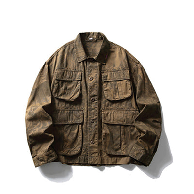 Men's Camo Tie-Dye Jacket