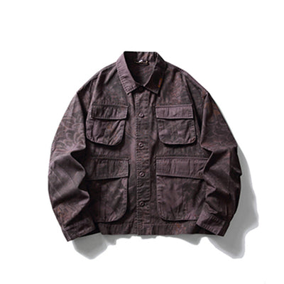 Men's Camo Tie-Dye Jacket