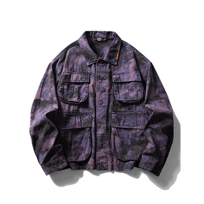 Men's Camo Tie-Dye Jacket