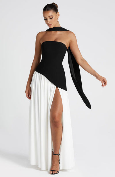 Velasca Color-Block Tube Dress