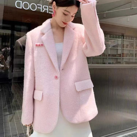 Aurelia Mohair Douce - ALIZAAurelia Mohair DouceAurelia Mohair DouceAurelia Mohair Doucewomen clothALIZAALIZABeigeAurelia Mohair DouceL