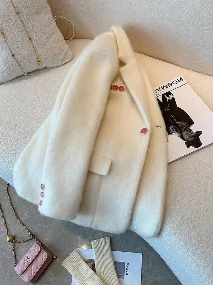 Aurelia Mohair Douce - ALIZAAurelia Mohair DouceAurelia Mohair DouceAurelia Mohair Doucewomen clothALIZAALIZABeigeAurelia Mohair DouceL