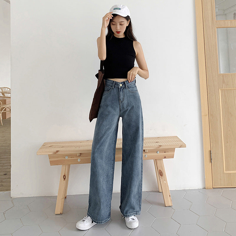 Vionnet Dreamy Drape Wide-Leg Jeans